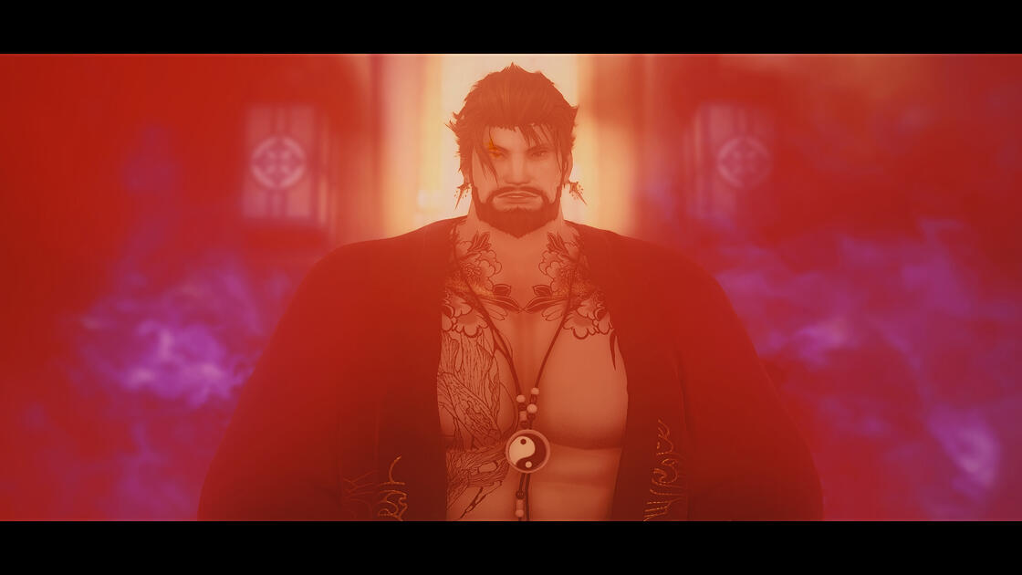 ...Calmly, meditating