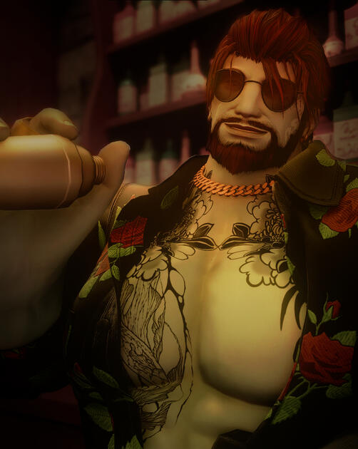 Behind the bar (soon!)